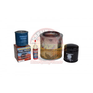 KIT FILTRES RODEO 4JA1 4JB1T 2.5 2.8L DIESEL