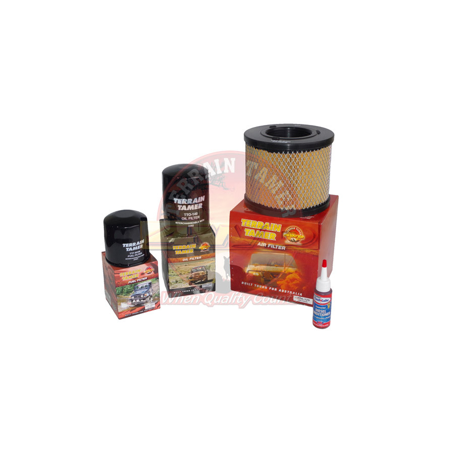 KIT FILTRES HOLDEN RODEO 4JH1TC 3.0L TURBO 1/02-2/03