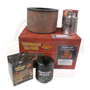 KIT FILTRES  AVEC FILTRE À CARBURANT PRIMAIRE SEULEMENT