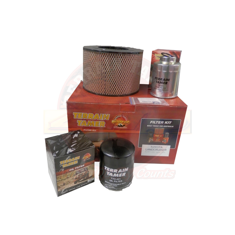 KIT FILTRES  AVEC FILTRE À CARBURANT PRIMAIRE SEULEMENT