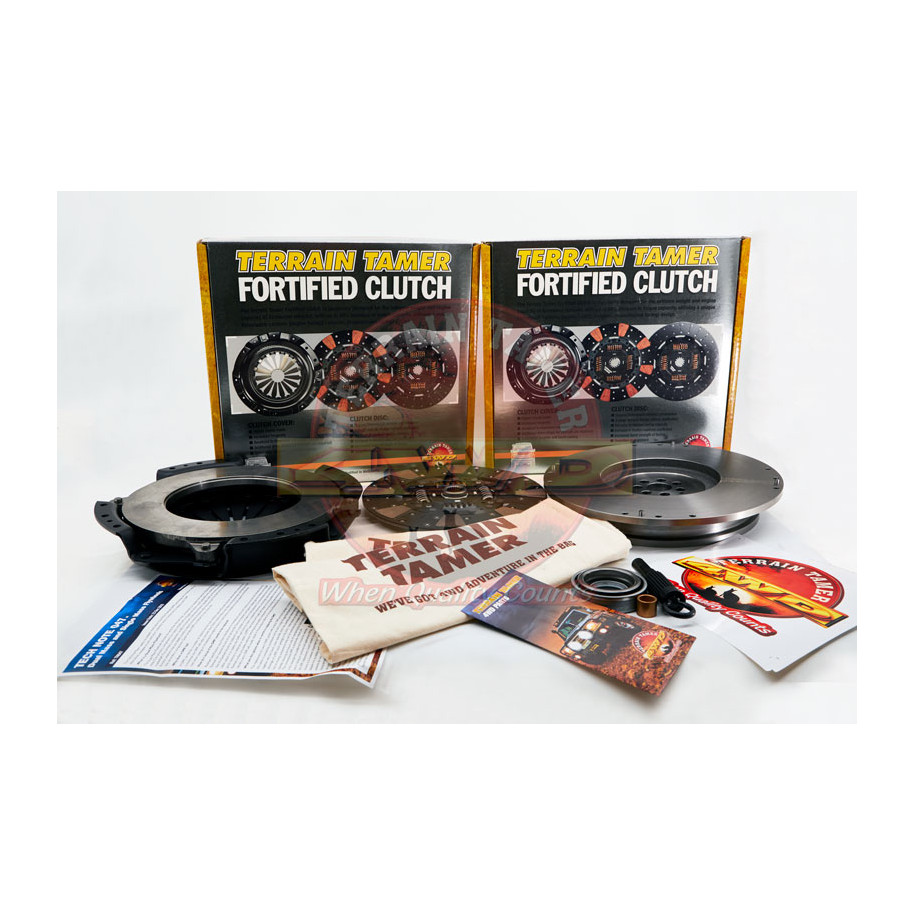 KIT EMBRAYAGE FORTIFIÉ + VOLANT MOTEUR PLEIN LUK ZD30 RESSOR