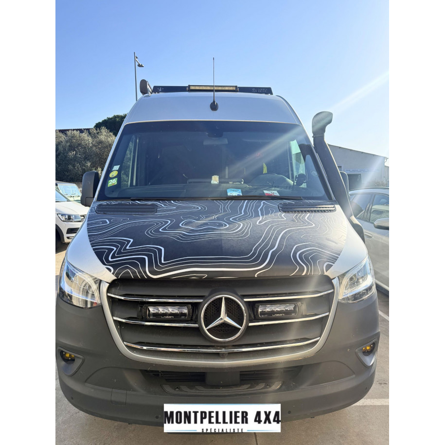 Préparation d'un Mercedes Sprinter