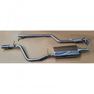 Ligne complète après fap, Dacia Duster 2, phase 1, 1.3L TCe 4x4, 2019-2021