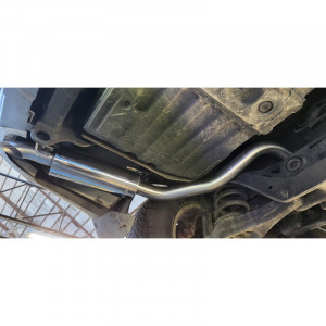 Silencieux arrière avec tube de sortie, Mitsubishi Pajero châssis long 3.2L DID Euro 5 & Euro 6, 200hp 2010-2018