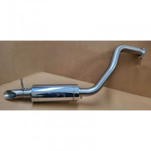 Silencieux arrière avec tube de sortie, Mitsubishi Pajero châssis long 3.2L DID Euro 5 & Euro 6, 200hp 2010-2018