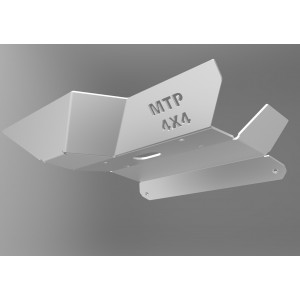 Blindage boîte transfert aluminium 6mm Mercedes Sprinter 4x4 W907 MTP4X4