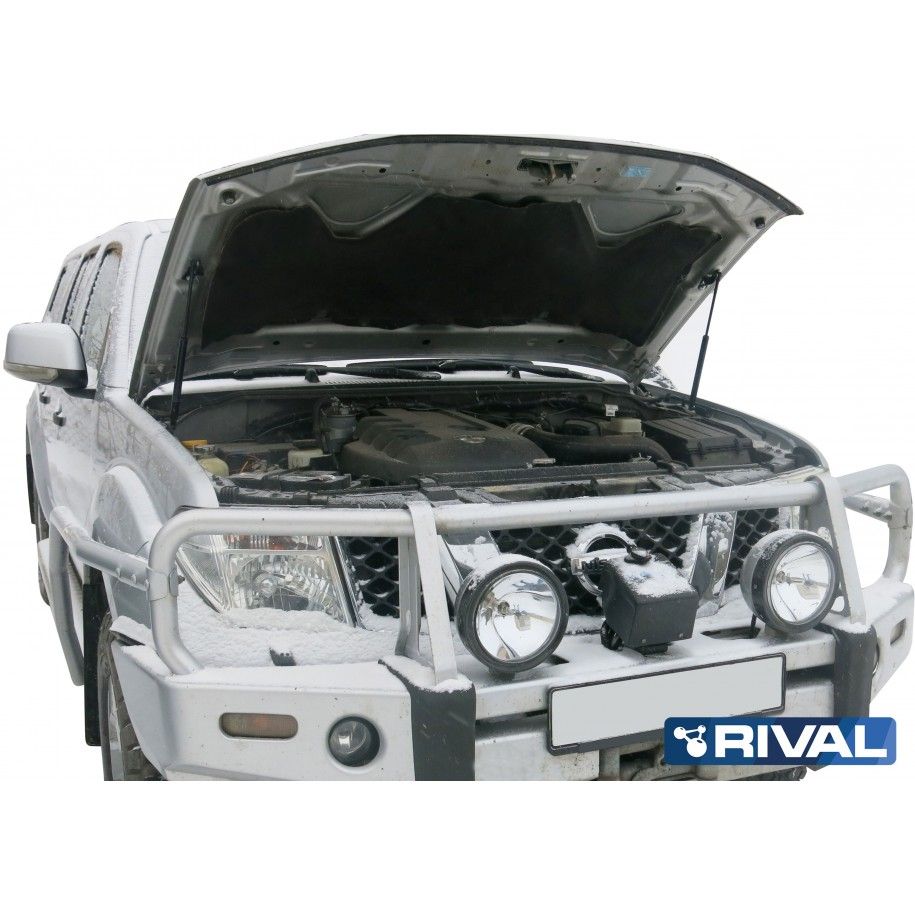 Paire de vérins de capot   Nissan Navara D40 de 2005 à 2015 2A.ST.5708.1