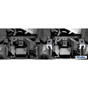 Montpellier4x4 Plaque Protection Rival Tirant De Pont Suzuki 