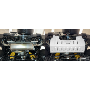 Montpellier4x4 Plaque Protection Rival Silencieux Ineos Grena