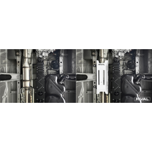 Montpellier4x4 Plaque Protection Rival Silencieux Mercedes Sp