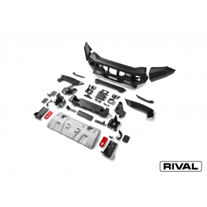 Montpellier4x4 Bumper Front Rival Vw Amarok 2023+  (usage Com