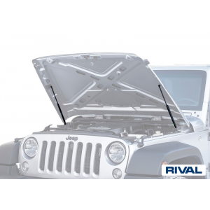 Montpellier4x4 Verins De Capot Rival Jeep Wrangler 2007-2018 