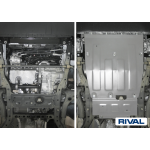 Montpellier4x4 Plaque Protection Rival Moteur + Bv Volkswagen