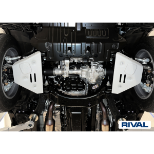 Montpellier4x4 Plaque Protection Rival Triangles Toyota Land 