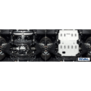 Montpellier4x4 Plaque Protection Rival Moteur Toyota Land Cru