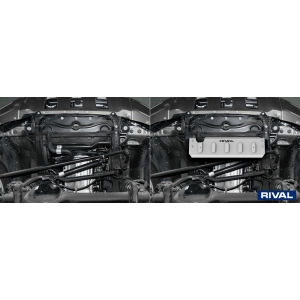 Montpellier4x4 Plaque Protection Rival Barres Direction Nissa