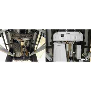 Montpellier4x4 Plaque Protection Rival Boîte Transfert Ineos 