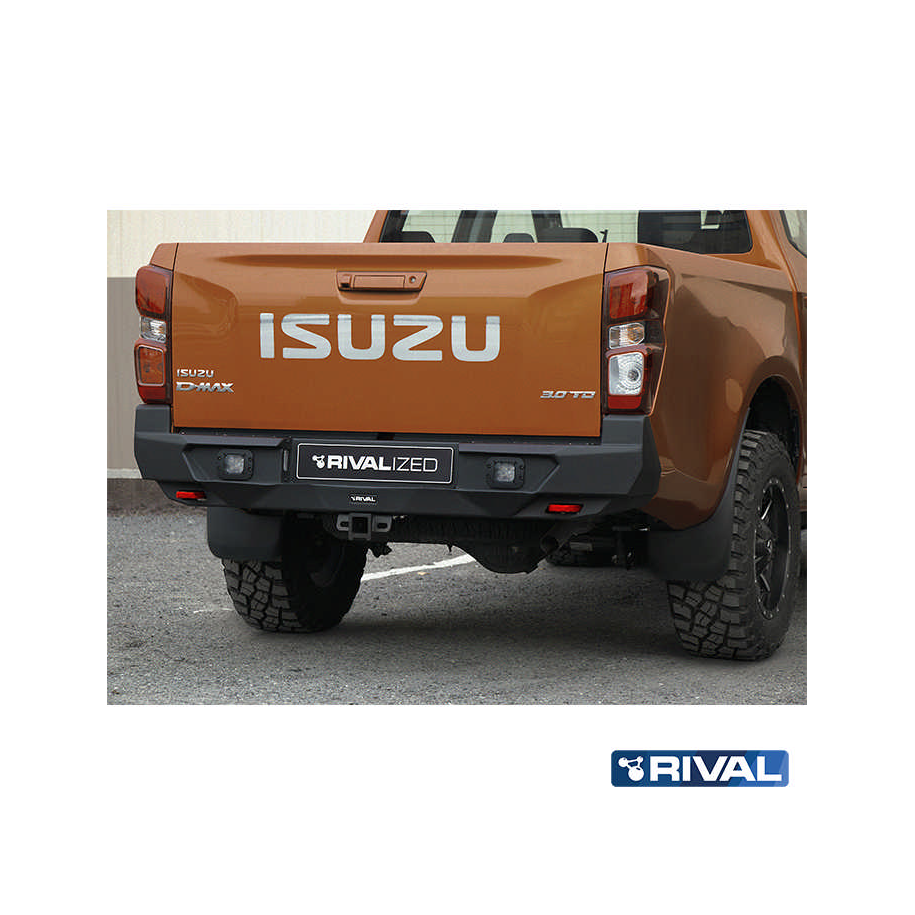 Montpellier4x4 Bumper Rear Rival Isuzu D-max 2021+  (usage Co