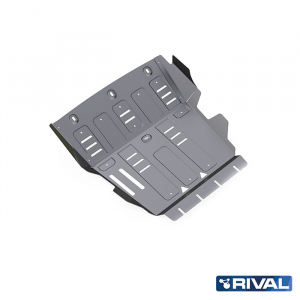 Montpellier4x4 Plaque Protection Rival 4mm Moteur+radia Vw Am
