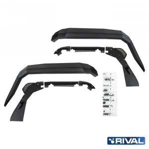 Montpellier4x4 Aile Aluminium Avant Rival Jeep Jl RIVAL