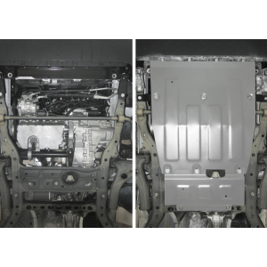 Montpellier4x4 Plaque Protection Rival Moteur + Bv  Man Tge -