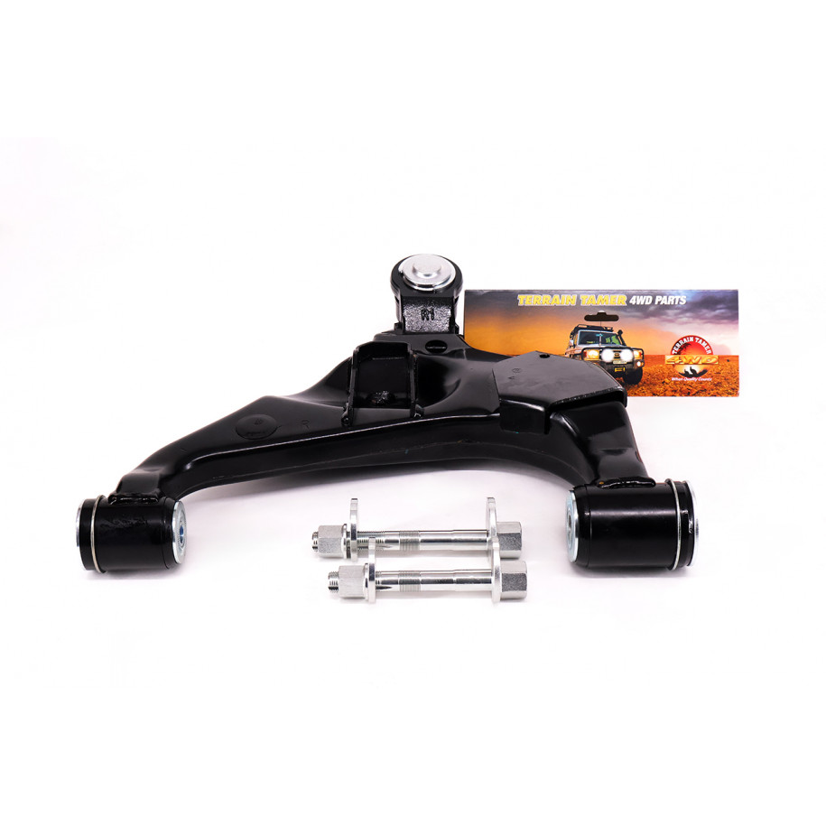 TT CONTROL ARM LOWER L/H INCLUDES CAMBER BOLTS