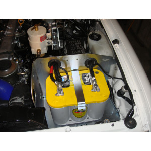 Kit de bacs à batteries en acier pour Toyota HDJ80 - La paire N4-Offroad