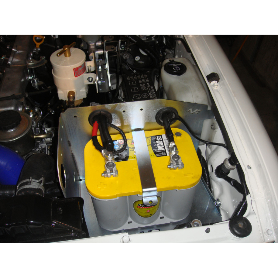 Kit de bacs à batteries en acier pour Toyota HDJ80 - La paire N4-Offroad