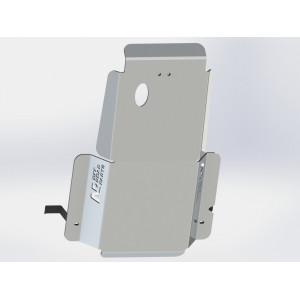 Ski de protection boîtes vitesses et transfert en aluminium de 8mm pour Iveco Massif 5 portes N4-Offroad