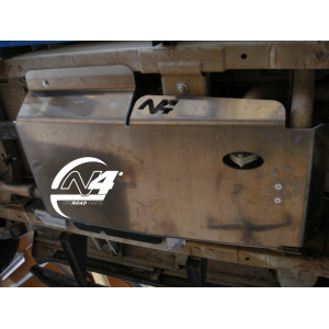 Ski de protection boîtes vitesses et transfert en aluminium de 8mm pour Iveco Massif 5 portes N4-Offroad