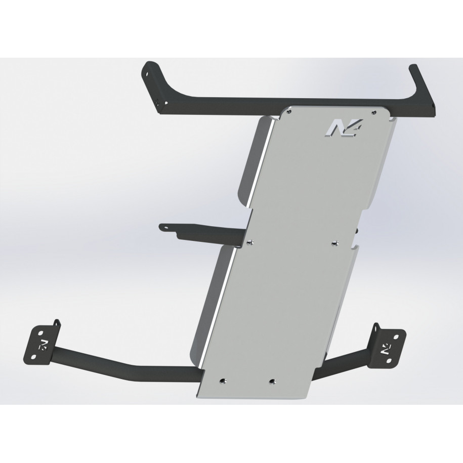 Ski de protection boîtes vitesses et transfert en aluminium de 8mm pour Toyota VZJ90 N4-Offroad