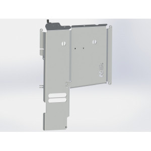 Ski de protection en aluminium de 8mm boîtes vitesses / transfert et réservoir Jeep Wrangler JL V6 3 portes N4-Offroad