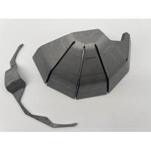 Coquille de protection de nez de pont avant en acier de 6mm à souder pour Toyota Land Cruiser N4-Offroad