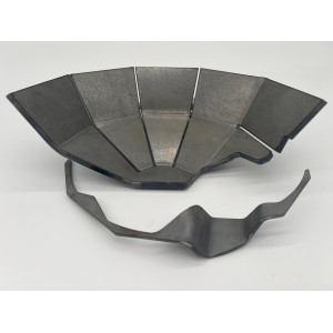 Coquille de protection de nez de pont avant en acier de 6mm à souder pour Toyota Land Cruiser N4-Offroad