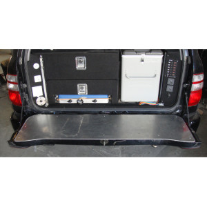 Protection de hayon en aluminium de 2.5mm pour Toyota Land Cruiser HDJ100 HZJ105 N4-Offroad