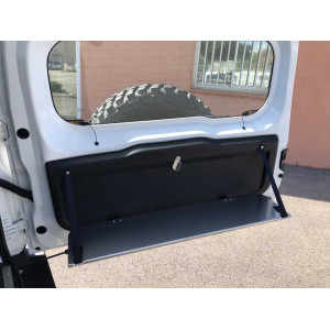 Tablette rabattable N4-Offroad sur porte arrière Jimny après 2019 - version sans ouverture depuis l'intérieur