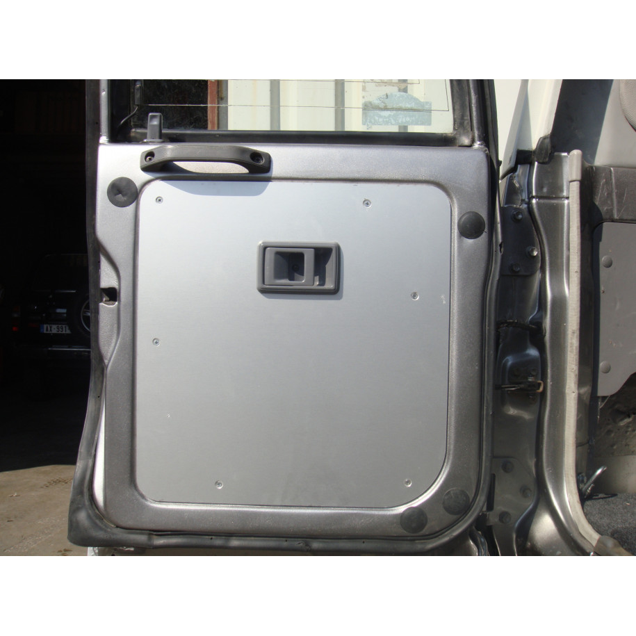 Panneaux de portes arrières en aluminium de 2.5mm pour Toyota Land Cruiser Série 7 N4-Offroad