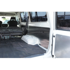 Habillages latéraux de coffre en aluminium de 2.5mm pour Toyota Land Cruiser HZJ78 HZJ75 BJ75 N4-Offroad