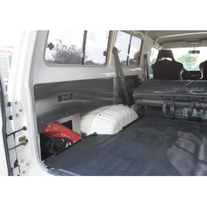 Habillages latéraux de coffre en aluminium de 2.5mm pour Toyota Land Cruiser HZJ78 HZJ75 BJ75 N4-Offroad