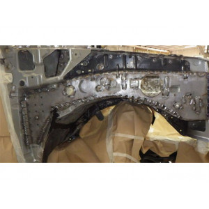 Kit de renforts d'ailes HD avant à souder pour Toyota Land Cruiser KDJ120 KDJ125 - kit de 6 pièces N4-Offroad