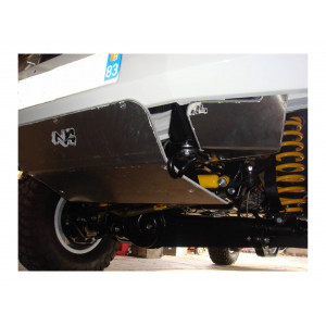 Ski de protection de bonbonne de climatisation en aluminium de 5mm pour Toyota HDJ80 N4-Offroad