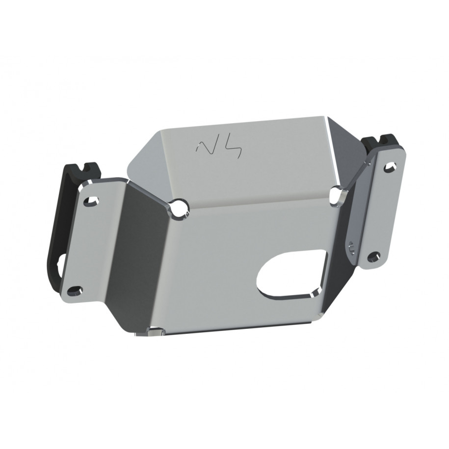 Ski protection nez pont avant aluminium 6mm Toyota Land Cruiser HDJ80 et Série 7 après 1999 N4-Offroad