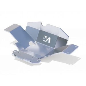 Ski protection nez pont arrière aluminium 8mm Hilux Revo N4-Offroad