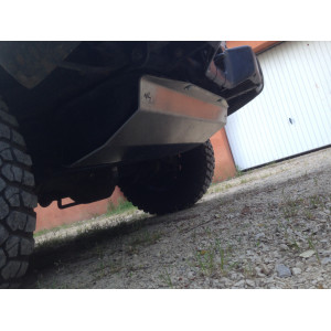 Ski de protection de réservoir en aluminium de 6mm pour Mitsubishi Pajero II 3 portes N4-Offroad