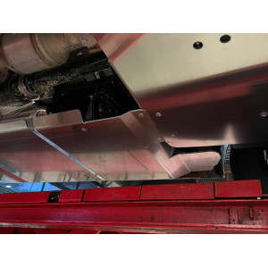 Ski réservoir carburant + adblue + webasto en aluminium de 5mm Volkswagen Transporter T6/T6.1 N4-Offroad