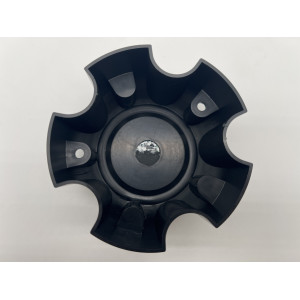 Cache moyeu fermé plastique noir pour jante acier entraxe 5x120 N4-Offroad