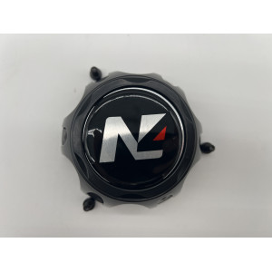 Cache moyeu fermé plastique noir pour jante acier entraxe 6x114.3 N4-Offroad