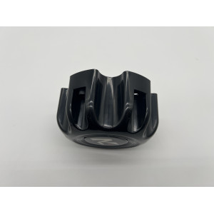 Cache moyeu fermé plastique noir pour jante acier entraxe 6x139.7 N4-Offroad