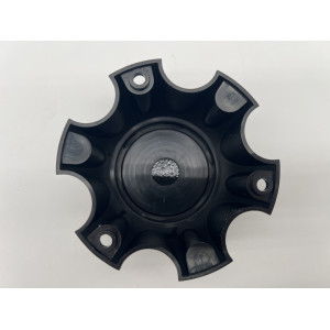 Cache moyeu fermé plastique noir pour jante acier entraxe 6x114.3 N4-Offroad