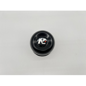 Cache moyeu fermé acier noir pour jantes acier avec centrage 110mm N4-Offroad